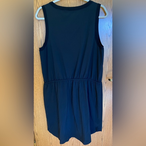 EUC athleta rincon black drawstring everyday above knee tankdress l - Picture 3 of 3